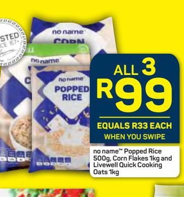 Popped Rice 3 offers at R 99