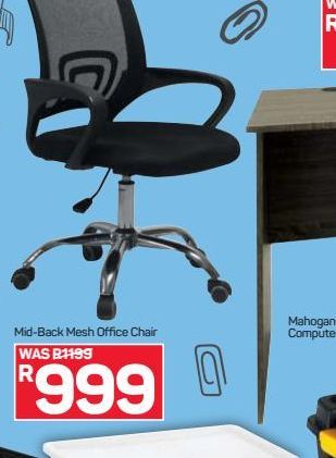 Office chair offers at R 999