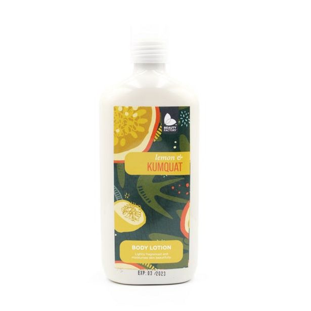Beauty Factory Lemon & Kumquat Body Lotion 350ml offers at R 20 in Beauty Factory