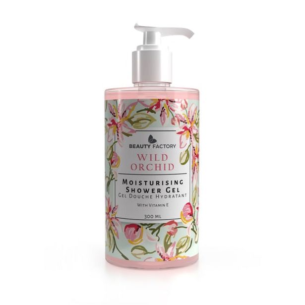 Beauty Factory Lux Wild Orchid Shower Gel 300ml offers at R 45 in Beauty Factory