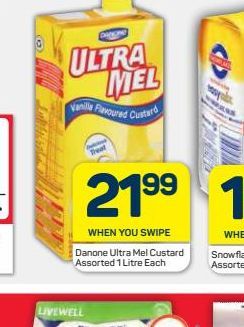 Ultra Mel Custard offers at R 21,99