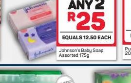 Johnson's Baby Soap  offers at R 25
