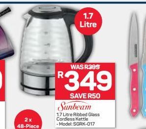 Sunbeam Kettle offers at R 349