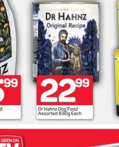 Dr Hahnz Dog Food offers at R 22,99