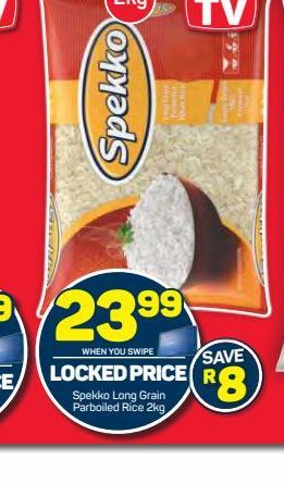 Spekko Long Grain Rice offers at R 23,99