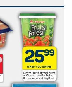 Clover Yogurt  offers at R 25,99