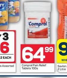 Compral Tablets offers at R 64,88