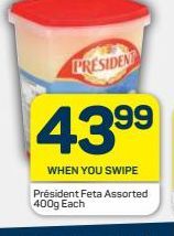 President Feta Cheese  offers at R 43,99