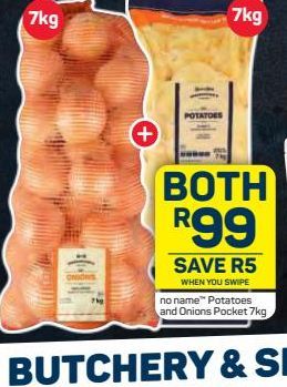 Potatoes offers at R 99