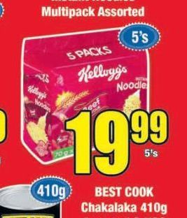 Kellogg's Instant Noodles  offers at R 19,99