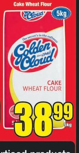 Golden Cloud Wheat Flour  offers at R 38,99