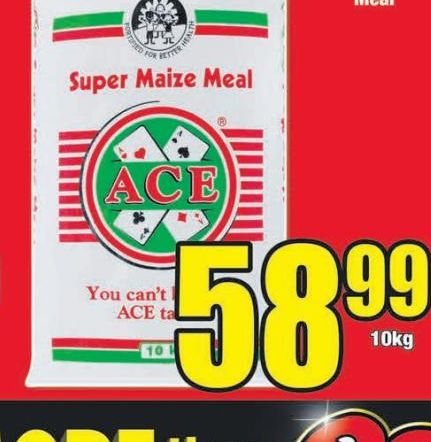 Ace Maize Meal  offers at R 58,99