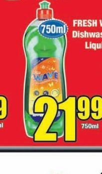 Fresh Wave Dishwashing liquid offers at R 21,99