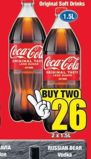 Coca-Cola 2 offers at R 26