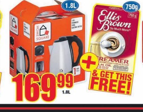 Home Square Kettle offers at R 169,99