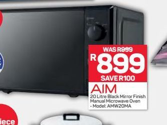 AIM microwave oven  offers at R 899