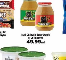 Black Cat Peanut Butter  offers at R 49,99