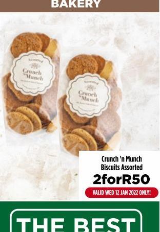 Biscuits 2 offers at R 50