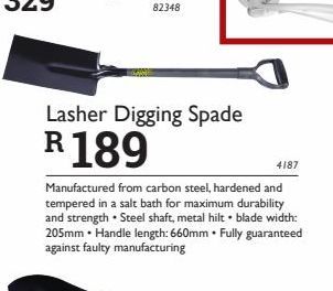 Spade hoe offers at R 189