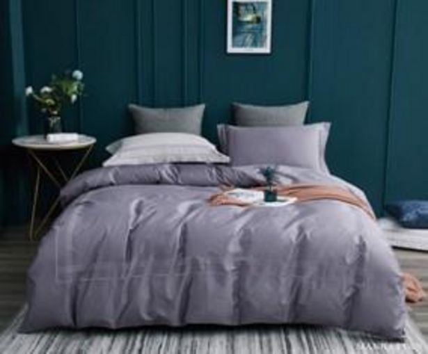 Miss Lyn Manhattan Duvet Covers Grey 205 Thread Count, Embroidered offers at R 623,2
