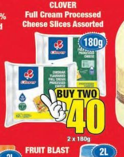 Clover Cheese 2 offers at R 40