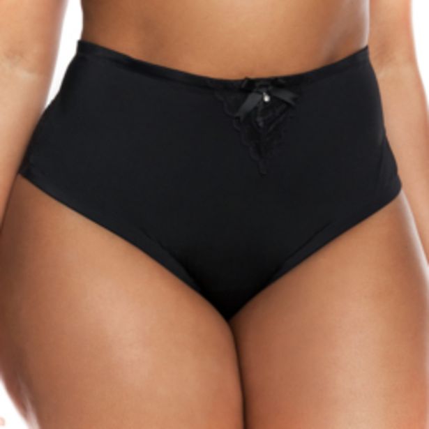 Plus Size Panties with Lace Inset offers at R 59 in Donna