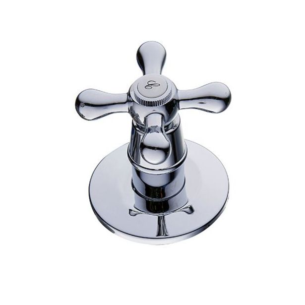 Evox Victoria Stop Tap CxC Chrome                                112mm x 70.5mm x 74mm offers at R 249,99 in Tile Africa