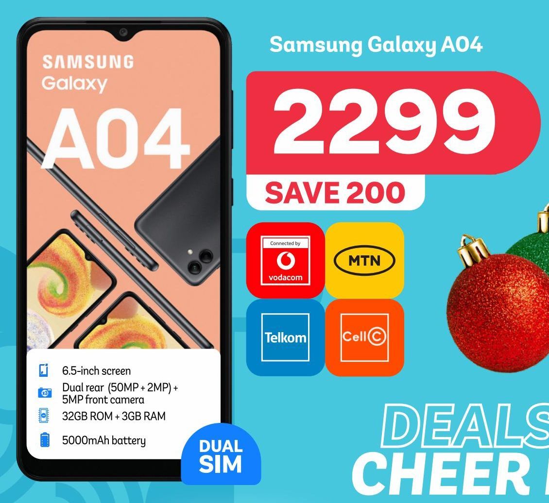 samsung galaxy a04 price at pep