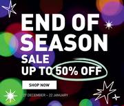En of Season Sale up to 50% Off offers at 